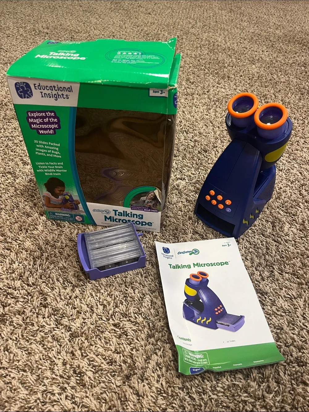 GEOSAFARI Talking Microscope